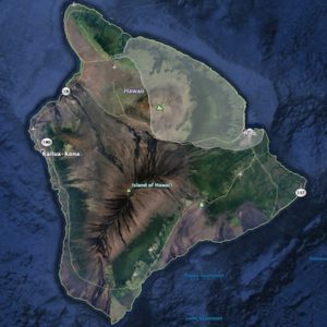 Map of the East Hawaii District
